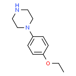 ChemSpider 2D Image | 1-(4-Ethoxyphenyl)piperazine | C12H18N2O