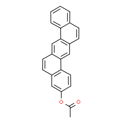 ChemSpider 2D Image | Benzo[k]tetraphen-3-yl acetate | C24H16O2