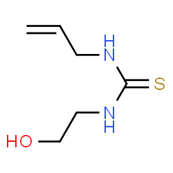 ChemSpider 2D Image | 1-Allyl-3-(2-hydroxyethyl)thiourea | C6H12N2OS