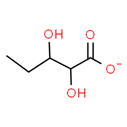 ChemSpider 2D Image | 4,5-Dideoxypentonate | C5H9O4