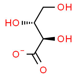 ChemSpider 2D Image | Erythronate | C4H7O5