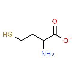 ChemSpider 2D Image | 2-Amino-4-sulfanylbutanoate | C4H8NO2S