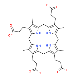 ChemSpider 2D Image | coproporphyrinogen III(4-) | C36H40N4O8