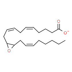 ChemSpider 2D Image | (5Z,8Z,14Z)-11,12-Epoxyicosa-5,8,14-trienoate | C20H31O3
