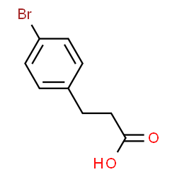 ChemSpider 2D Image | 3-(4-Bromophenyl)propanoic acid | C9H9BrO2