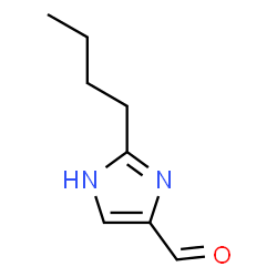 ChemSpider 2D Image | 2-BUTYL-5-FORMYLIMIDAZOLE | C8H12N2O