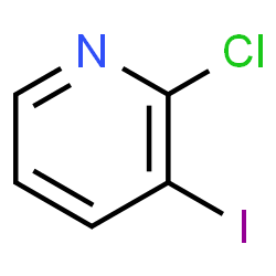 ChemSpider 2D Image | 2-Chloro-3-iodopyridine | C5H3ClIN