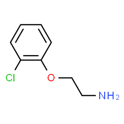 ChemSpider 2D Image | 2-(2-Chlorophenoxy)ethanamine | C8H10ClNO