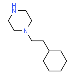 ChemSpider 2D Image | 1-(2-Cyclohexylethyl)piperazine | C12H24N2