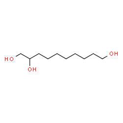 ChemSpider 2D Image | 1,2,10-DECANETRIOL | C10H22O3