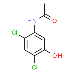 ChemSpider 2D Image | 5-Acetylamino-2,4-dichlorophenol | C8H7Cl2NO2