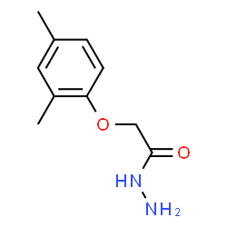 ChemSpider 2D Image | 2-(2,4-Dimethylphenoxy)acetohydrazide | C10H14N2O2