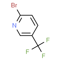 ChemSpider 2D Image | 6-Bromo-3-trifluoromethylpyridine | C6H3BrF3N