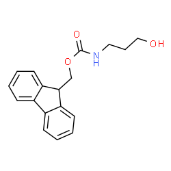 ChemSpider 2D Image | 3-(Fmoc-amino)-1-propanol | C18H19NO3