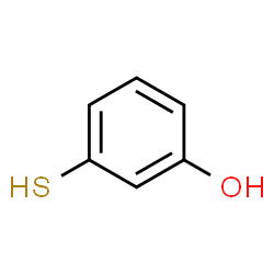 ChemSpider 2D Image | 3-Mercaptophenol | C6H6OS
