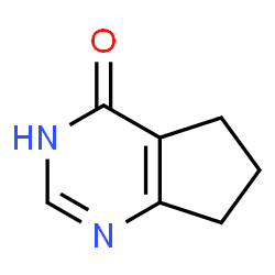 ChemSpider 2D Image | 1,5,6,7-tetrahydro-4h-cyclopenta[d]pyrimidin-4-one | C7H8N2O