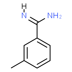ChemSpider 2D Image | 3-Methyl-benzamidine | C8H10N2