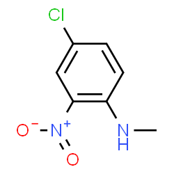 ChemSpider 2D Image | 4-Chloro-N-methyl-2-nitroaniline | C7H7ClN2O2