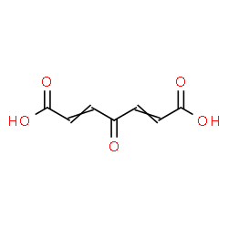 ChemSpider 2D Image | 4-Oxo-2,5-heptadienedioic acid | C7H6O5