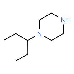 ChemSpider 2D Image | 1-(3-penty)-piperazine | C9H20N2