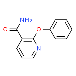 ChemSpider 2D Image | 2-Phenoxynicotinamide | C12H10N2O2