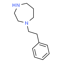ChemSpider 2D Image | 1-Phenethyl-1,4-diazepane | C13H20N2