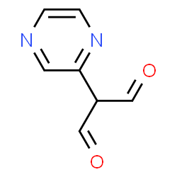 ChemSpider 2D Image | 2-Pyrazinylmalonaldehyde | C7H6N2O2