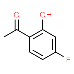ChemSpider 2D Image | 4′-Fluoro-2′-hydroxyacetophenone | C8H7FO2