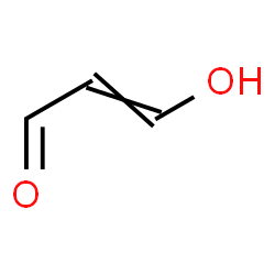 ChemSpider 2D Image | 3-Hydroxyacrylaldehyde | C3H4O2