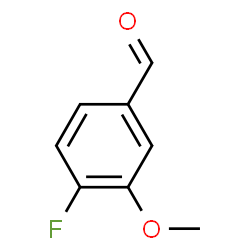 ChemSpider 2D Image | 4-Fluoro-m-anisaldehyde | C8H7FO2