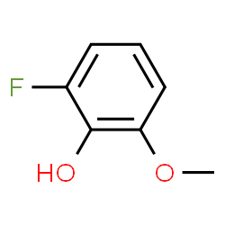 ChemSpider 2D Image | 2-Fluoro-6-methoxyphenol | C7H7FO2