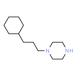 ChemSpider 2D Image | 1-(3-Cyclohexylpropyl)piperazine | C13H26N2