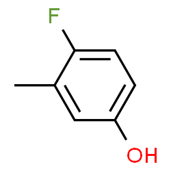 ChemSpider 2D Image | 4-Fluoro-m-cresol | C7H7FO