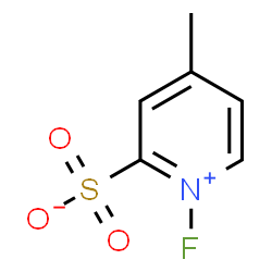 ChemSpider 2D Image | 1-Fluoro-4-methyl-2-pyridiniumsulfonate | C6H6FNO3S