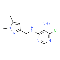 ChemSpider 2D Image | CSID:20194197 | C10H13ClN6