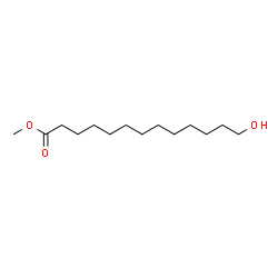 ChemSpider 2D Image | Methyl 13-hydroxytridecanoate | C14H28O3