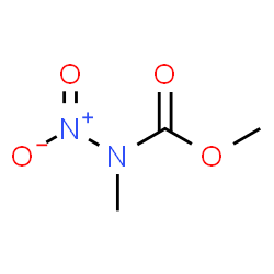 ChemSpider 2D Image | Methyl methyl(nitro)carbamate | C3H6N2O4