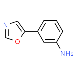 ChemSpider 2D Image | 3-(1,3-OXAZOL-5-YL)ANILINE | C9H8N2O