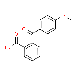 ChemSpider 2D Image | 2-(4-Methoxybenzoyl)benzoic acid | C15H12O4