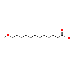 ChemSpider 2D Image | 12-Methoxy-12-oxododecanoic acid | C13H24O4