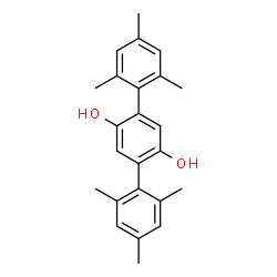 ChemSpider 2D Image | 2,2'',4,4'',6,6''-Hexamethyl-1,1':4',1''-terphenyl-2',5'-diol | C24H26O2