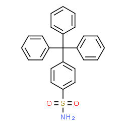 ChemSpider 2D Image | 4-Tritylbenzenesulfonamide | C25H21NO2S