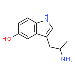 ChemSpider 2D Image | alpha-Methylserotonin | C11H14N2O