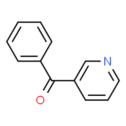 ChemSpider 2D Image | 3-Benzoylpyridine | C12H9NO
