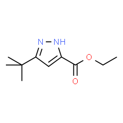 ChemSpider 2D Image | ethyl 5-tert-butyl-1H-pyrazole-3-carboxylate | C10H16N2O2