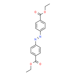 ChemSpider 2D Image | Diethyl 4,4'-[(E)-1,2-diazenediyl]dibenzoate | C18H18N2O4