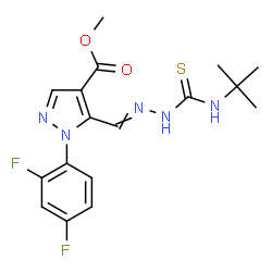 ChemSpider 2D Image | CID 2745687 | C17H19F2N5O2S