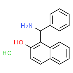ChemSpider 2D Image | Betti's base HCl salt | C17H16ClNO