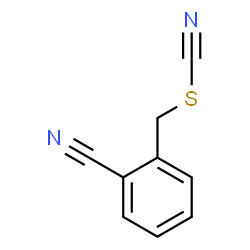 ChemSpider 2D Image | 2-Cyanobenzyl thiocyanate | C9H6N2S