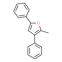 ChemSpider 2D Image | 2-Methyl-3,5-diphenylfuran | C17H14O